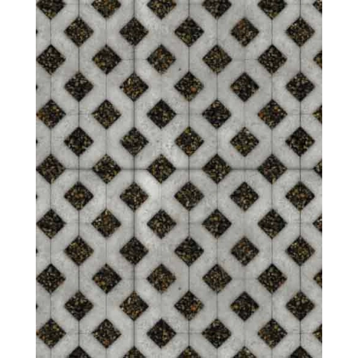 Eshel Maket Köşeli Taş Karton Kaldırım 1/100 3lü