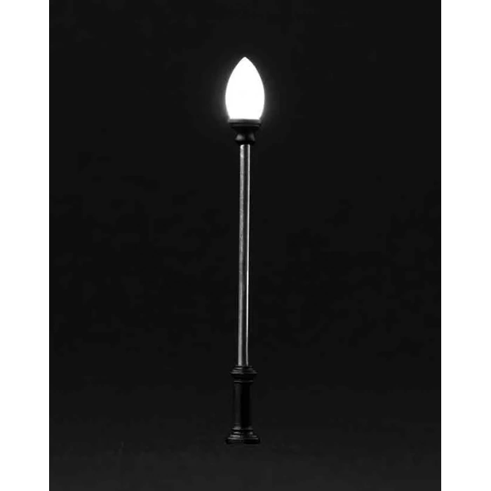 Eshel Maket Metal Mum Sokak Lambası 1/75 2li