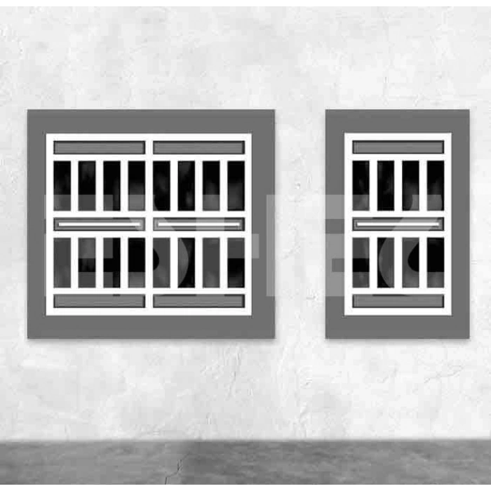 Eshel Maket Modern Kapı Seti C 1/100 2li