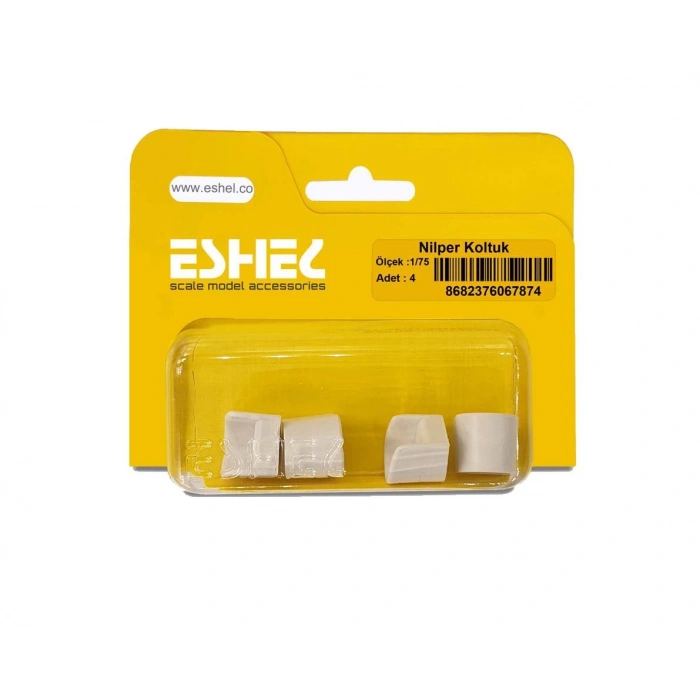 Eshel Maket Nilper Koltuk 1/75 4lü