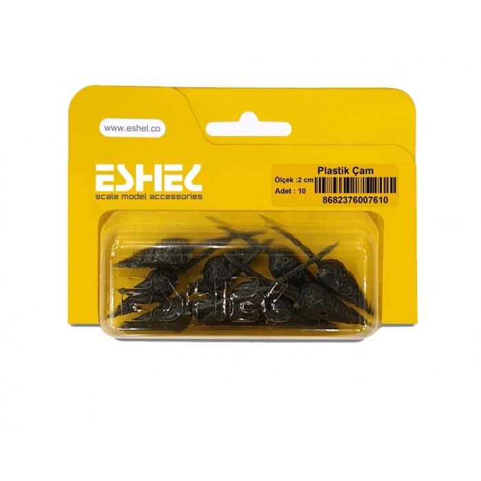 Eshel Maket Plastik Çam 2cm 10lu
