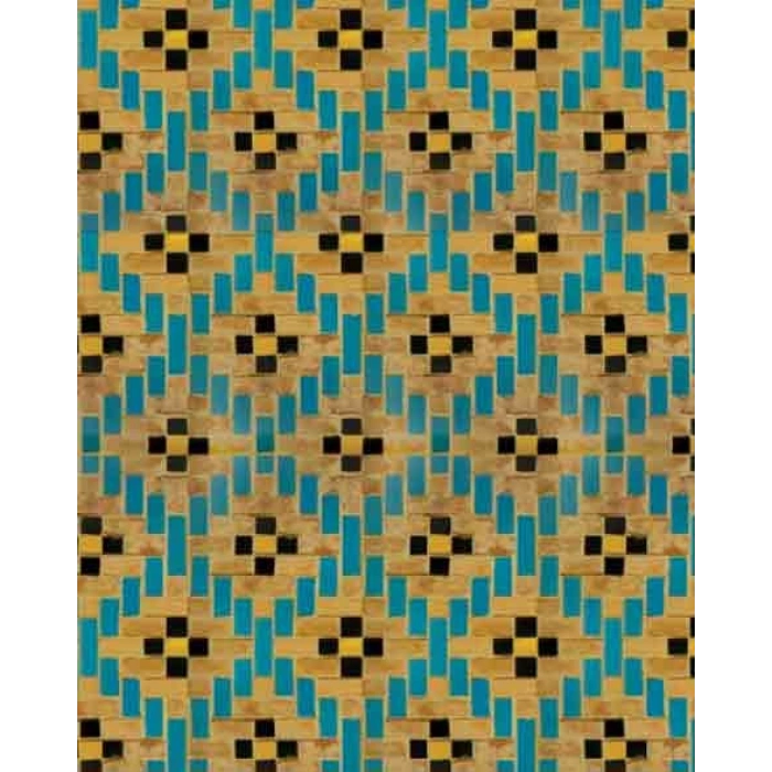 Eshel Maket Renkli Kiremit Desenli Karton Duvar 1/100 3lü