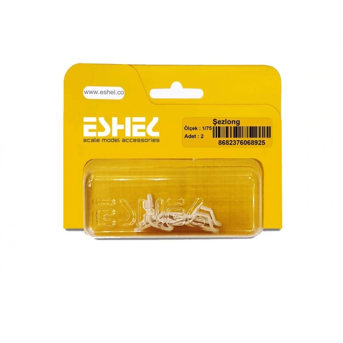 Eshel Maket Şezlong 1/75 2li