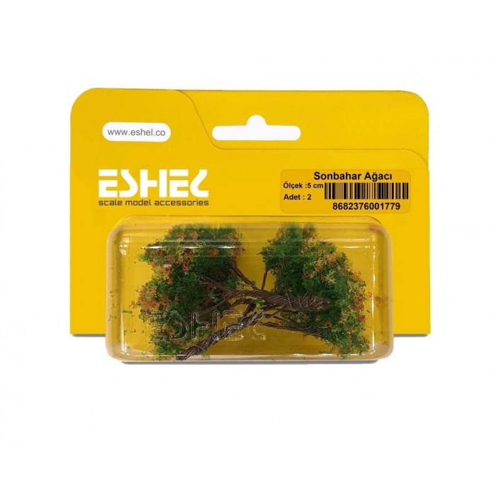 Eshel Maket Sonbahar Ağacı 5cm 2li