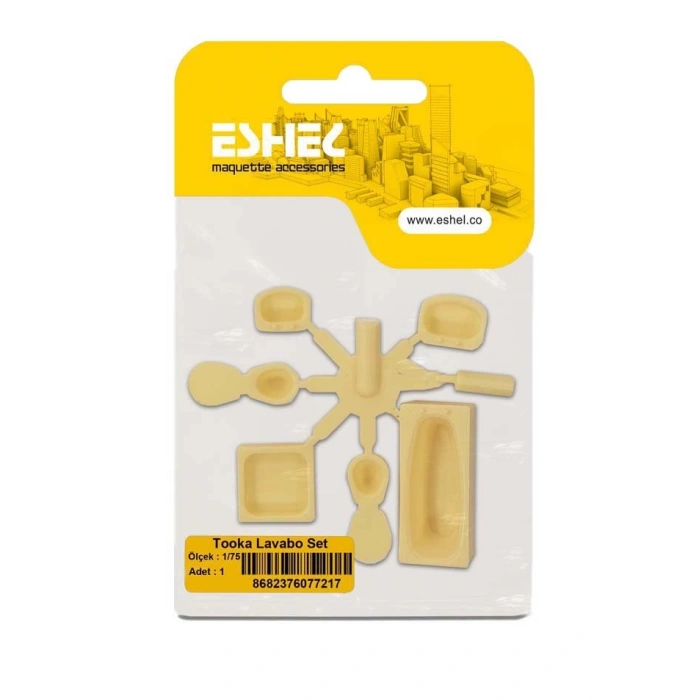 Eshel Maket Tooka Lavabo Set 1/75