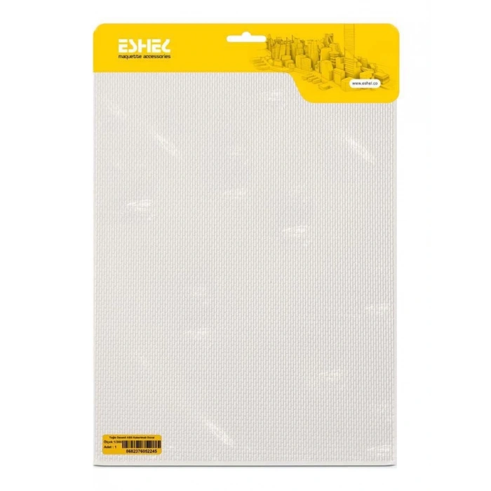 Eshel Maket Tuğla Desenli ABS Kabartmalı Duvar 1/300