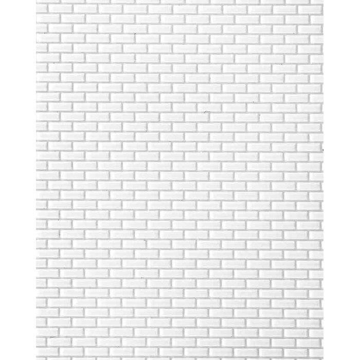 Eshel Maket Tuğla Desenli ABS Kabartmalı Duvar 1/50