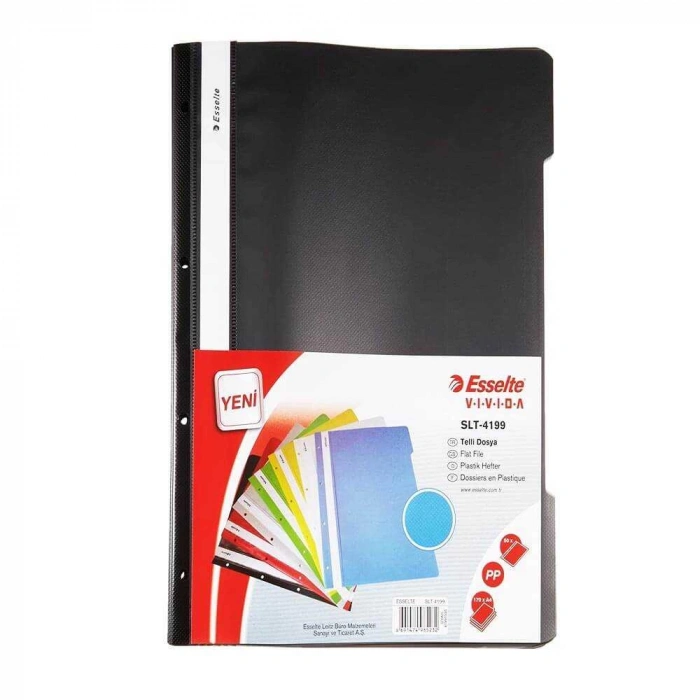 Esselte Telli Dosya 50li Siyah