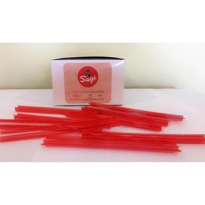 Etiket pls.SAİP 10000lik 5mm M.Fine Nylon KIRMIZI