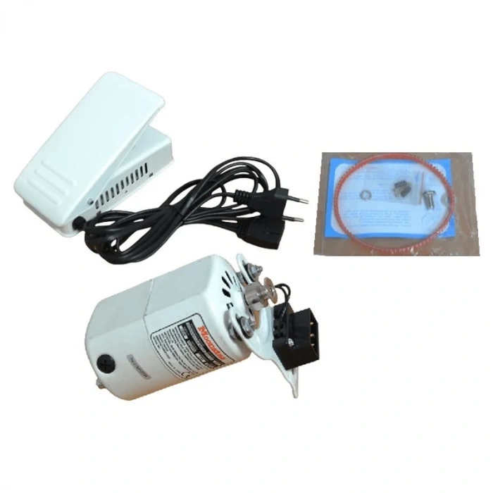 Ev Tipi Aile Dikiş Makinesi Motoru (Beyaz) 220V - 100W  63HF-100