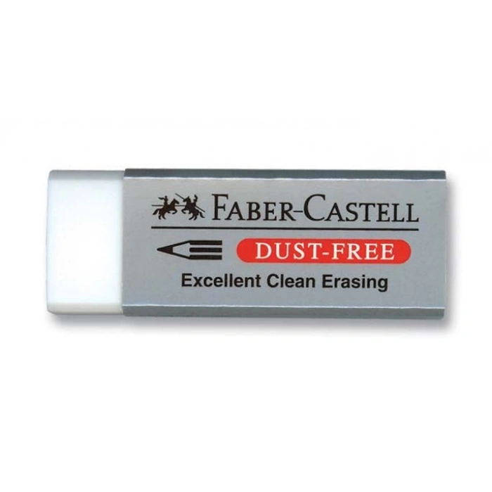 Faber Castell Dust-Free Beyaz Silgi Büyük Boy