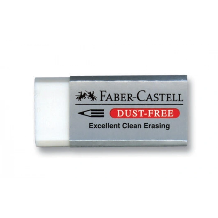 Faber Castell Dust-Free Beyaz Silgi Küçük Boy