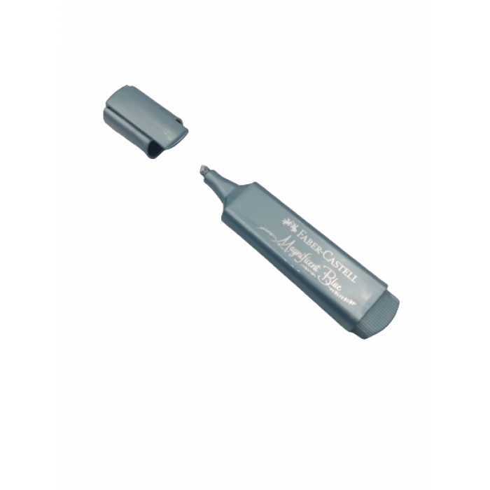 Faber Castell Fosforlu Kalem 46 Metalik Magnificient Blue