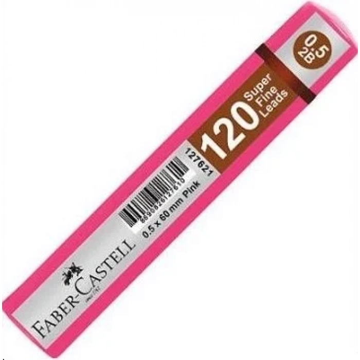 Faber Castell Grip Kalem Ucu 0.5mm 2B 120li Pembe