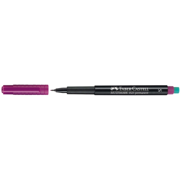 Faber Castell Multimark 1523 Permanent Asetat Kalemi 0.4 mm (S) MOR