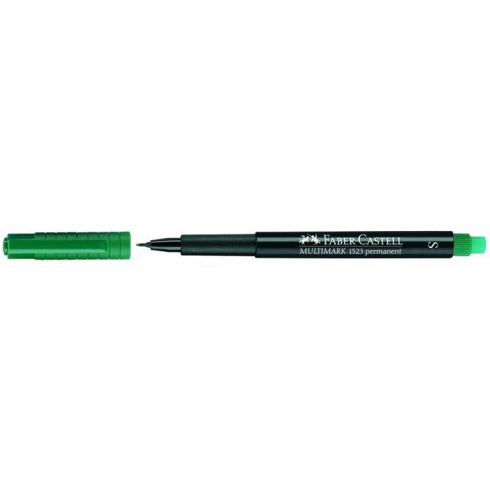 Faber Castell Multimark 1523 Permanent Asetat Kalemi 0.4 mm (S) YEŞİL