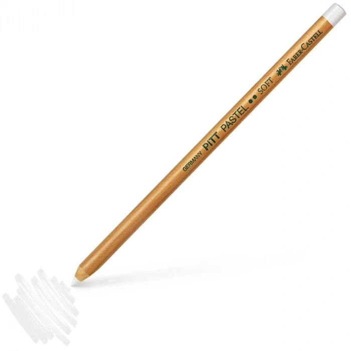 Faber Castell Pitt Pastel Boya Kalemi 101 WHITE MEDIUM