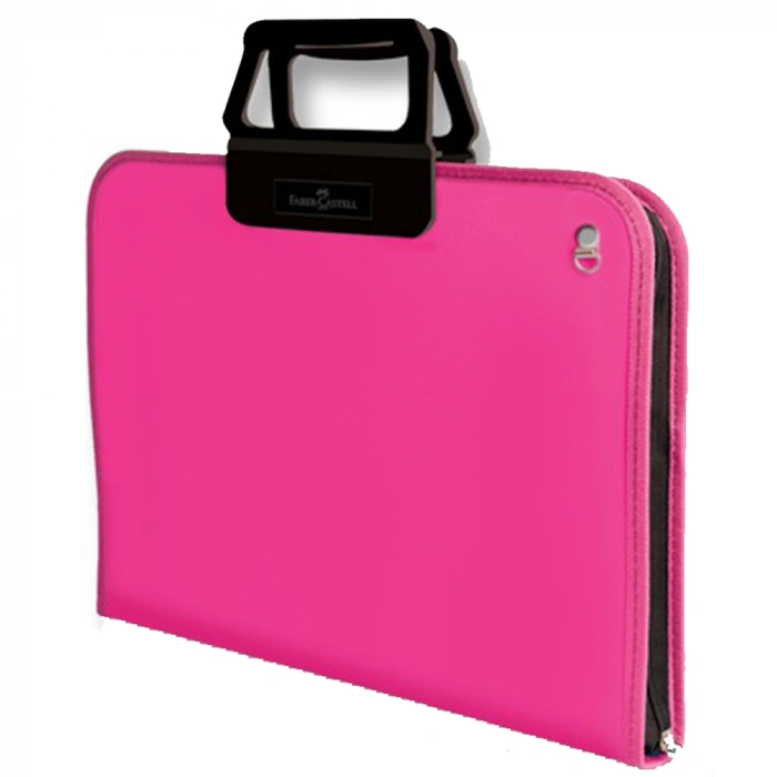 Faber-Castell Proje Çantası 28x38 Cm Pembe