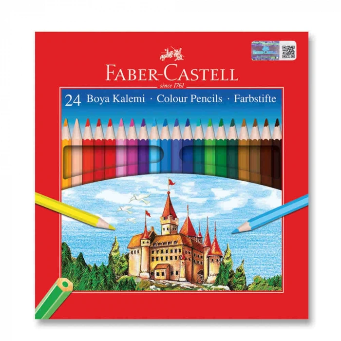 Faber Castell Redline Kuru Boya Karton Kutu 24li