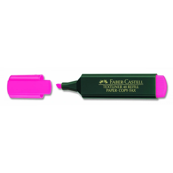 Faber Castell Textliner 48 Fosforlu İşaretleme Kalemi PEMBE