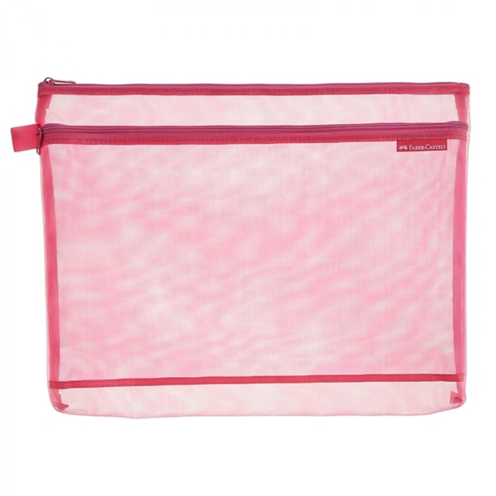 FABER MESH DOSYA A4 PEMBE 000101