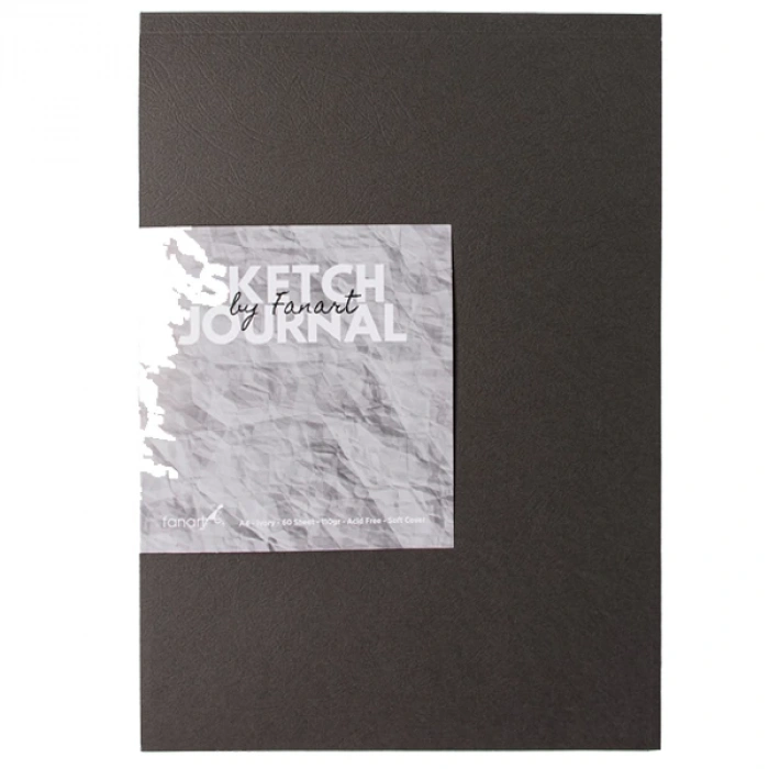 Fanart Academy Sketch Journal 110 GR 60 YP A4 Gri 8661