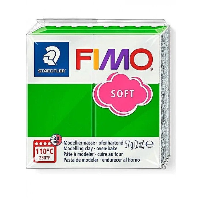 Fimo 8040-57 Modelleme Kili Soft 57 Gr. Yaprak Yeşili
