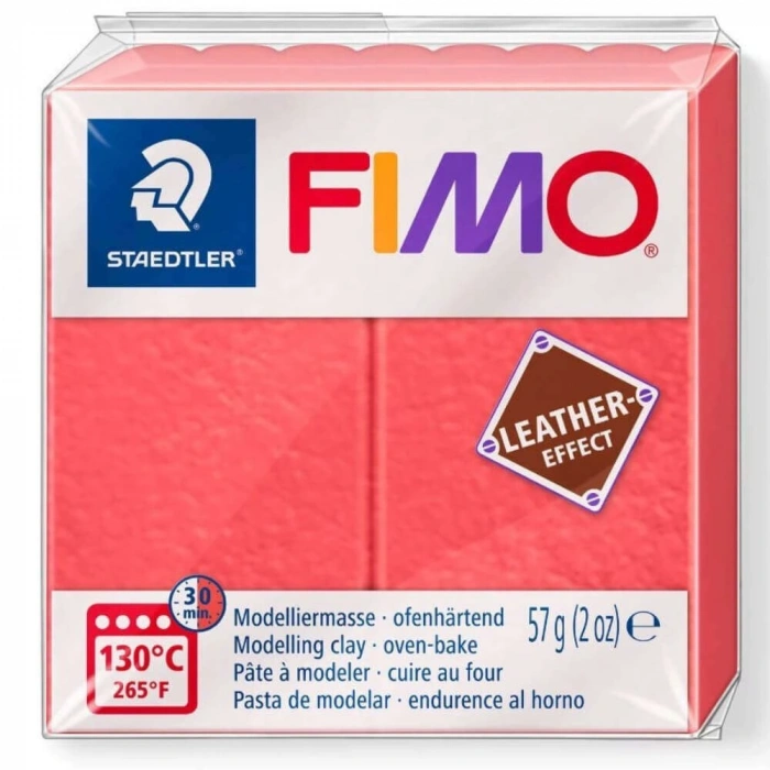 Fimo Leather Effect Polimer Kil 57 g Watermelon 249