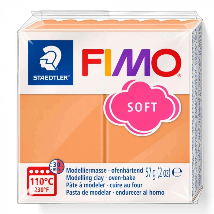 Fimo Soft Polimer Kil 57 g Papaya Sorbet T41