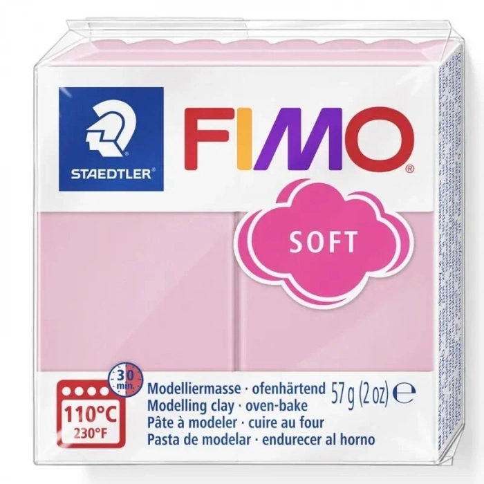 Fimo Soft Polimer Kil 57 g Strawberry Cream T21