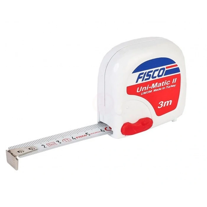 Fisco Çelik Şerit Kısa Metre Unimatic 5 Mt 16 mm