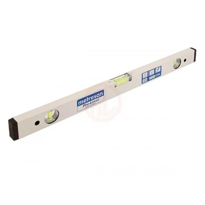 Fisco Pro-Level Mıknatıslı Alüminyum Profil Su Terazisi 2 Gözlü 40 Cm