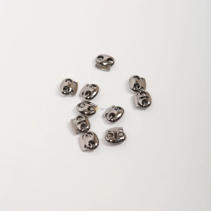 Füme Yassı Yaylı Stoper 10 Adet