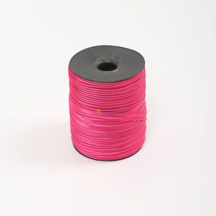 Fuşya Saten Ara Biye 100 Metre