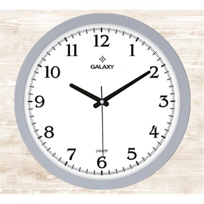 GALAXY 1964-G PREMİUM DUVAR SAATİ GRİ