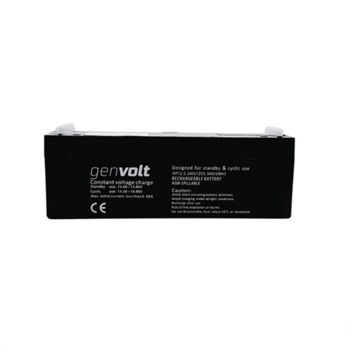 Genvolt NP12-2.3 12V 2.3Ah Bakımsız Kuru Akü
