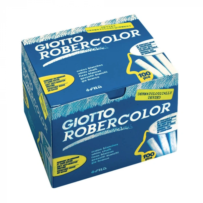 Giotto Robercolor Tebeşir BEYAZ 100lü Kutu
