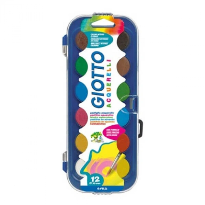 Giotto Sulu Boya 30 mm.12 Renk (351200)