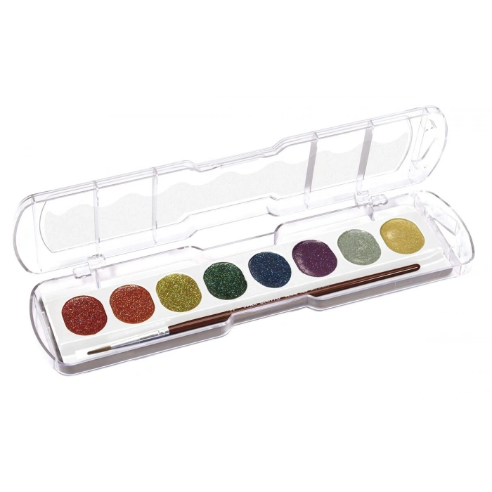 Giotto Sulu Boya Simli Renkler 8 Renk