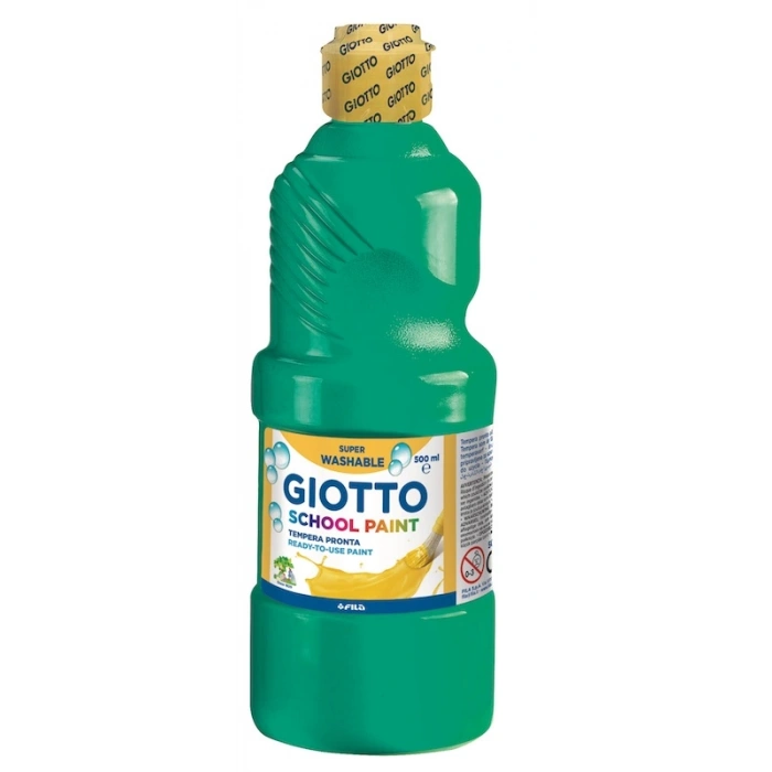 Giotto Tempera Guaj Boya 500 ml. KOYU YEŞİL