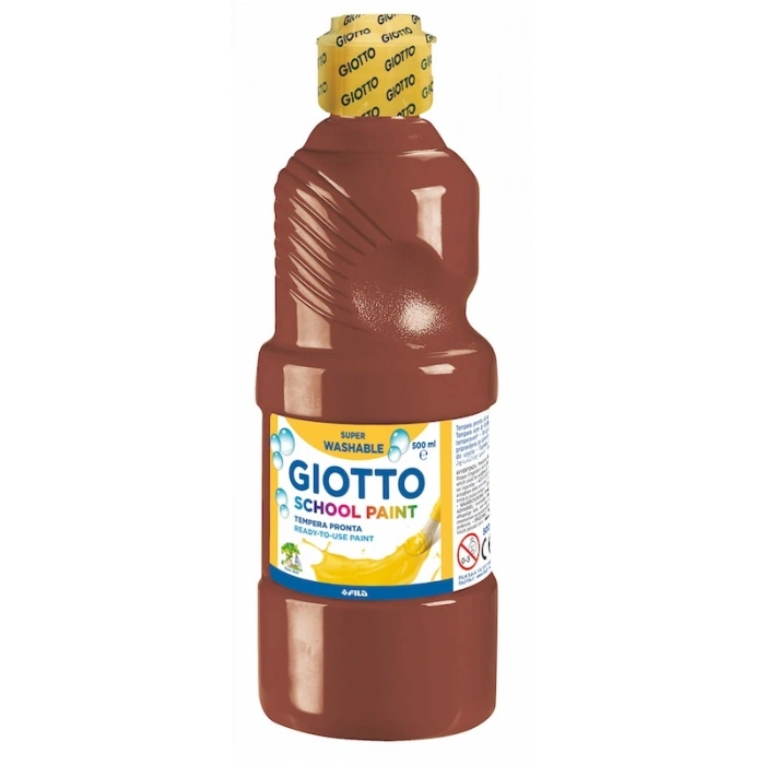 Giotto Tempera Guaj Boya 500 ml. KAHVERENGİ