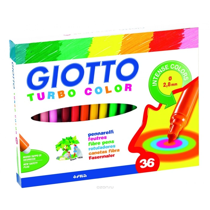 Giotto Turbo Color 36 Renk Kutu