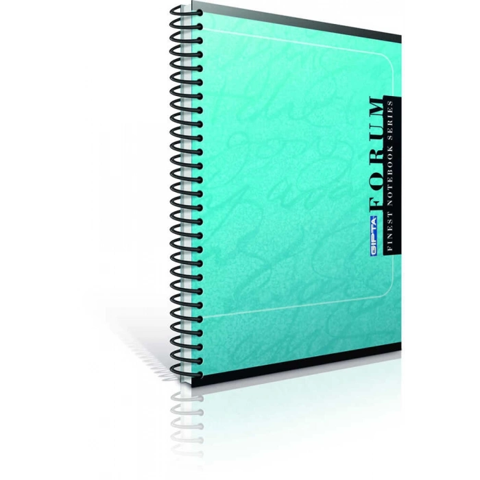 Gıpta Forum Spiralli Karton Kapak Kareli Defter A4 120 Yaprak