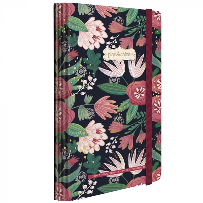 Gıpta Plan&Shine Spiralli Seperatörlü Sert Kapak Defter A5 120 YP Planner