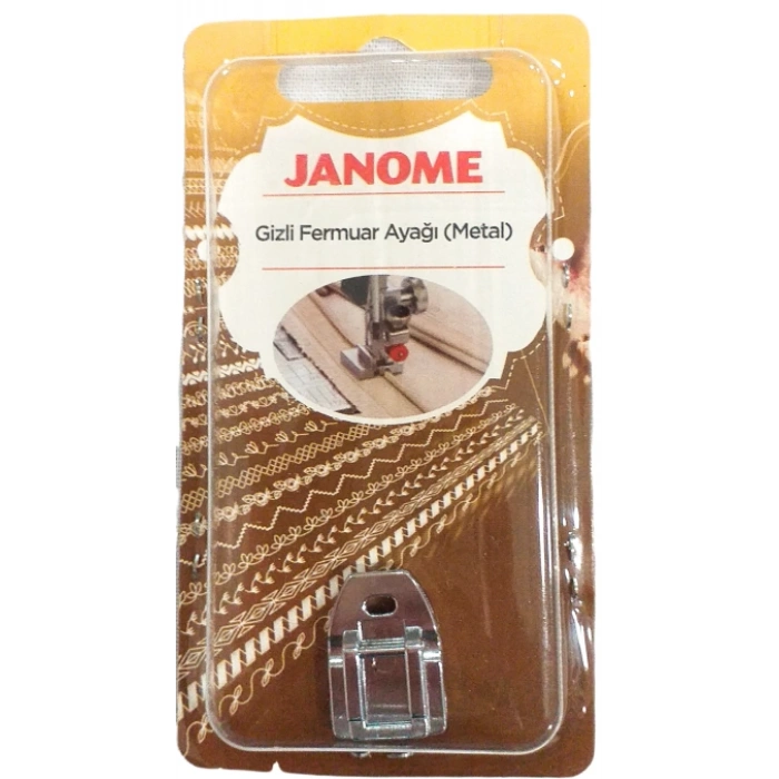 Gizli Fermuar Ayağı (Metal)