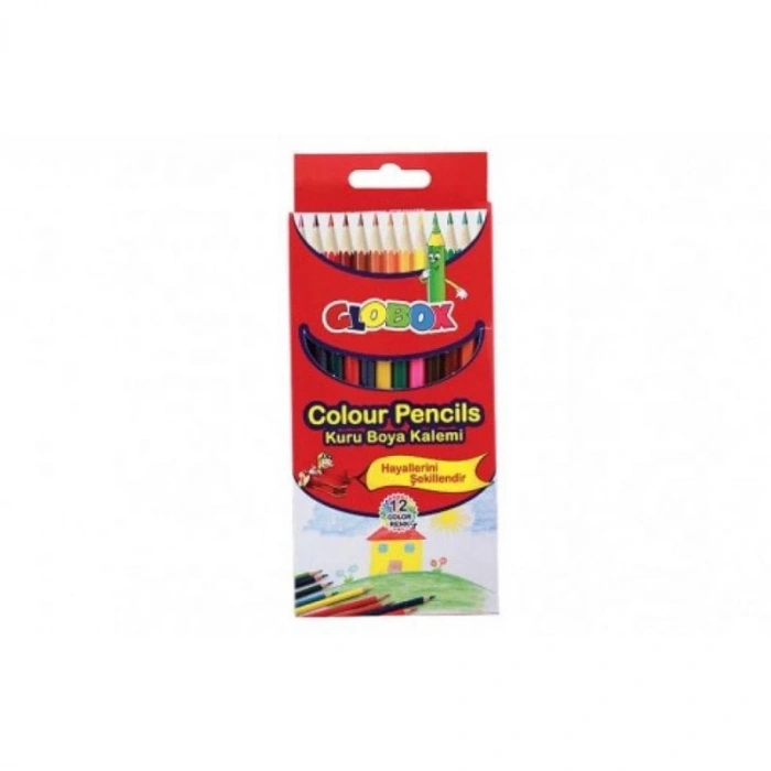 GLOBOX KURU BOYA 12 Lİ 6897