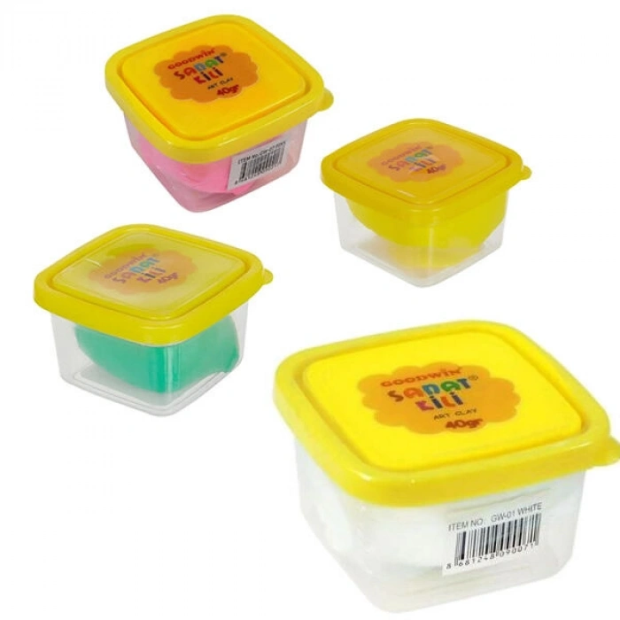 Goodwin Sanat Kili 40 Gr.(3 Renk + 1 Adet Beyaz***) 4Lü Set