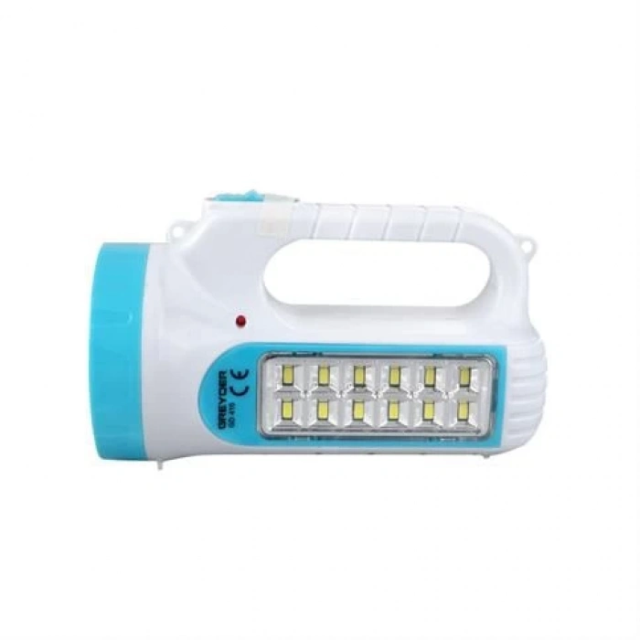 Greyder GD-410 Şarj Edilebilir Ledli El Feneri