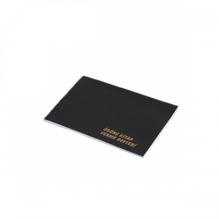 Gülpaş Ödünç Kitap Verme Defteri Plastik Kapak