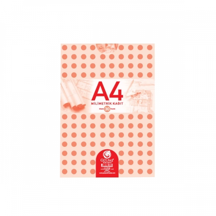 Gülpaş Teknik Resim Defteri Bloknot A4 30 YP 144